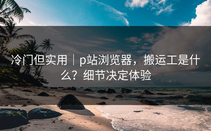 冷门但实用｜p站浏览器，搬运工是什么？细节决定体验